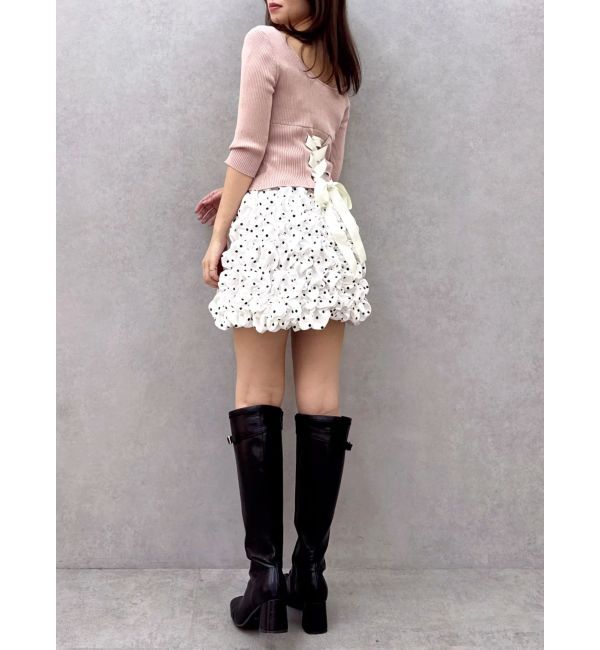 dazzlin「シュリンクミニスカート」|スカート|