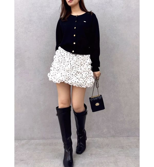 dazzlin「シュリンクミニスカート」|スカート|