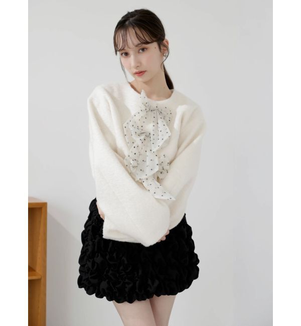 dazzlin「シュリンクミニスカート」|スカート|