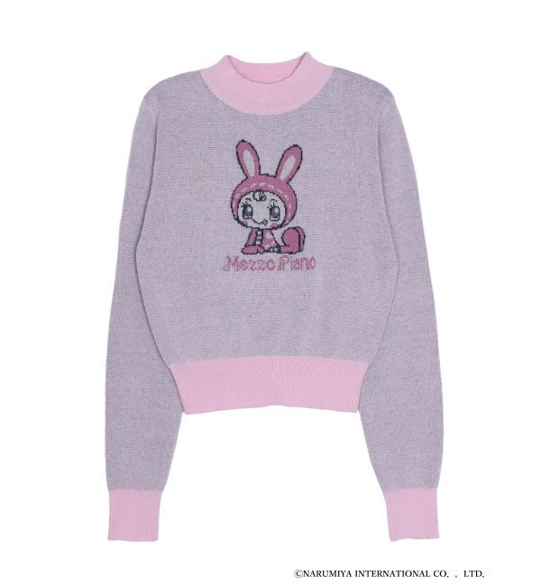 MERCURYDUO「【メゾピアノジュニアコラボ】 ベリエちゃんジャカードニット」|ニット・セーター|
