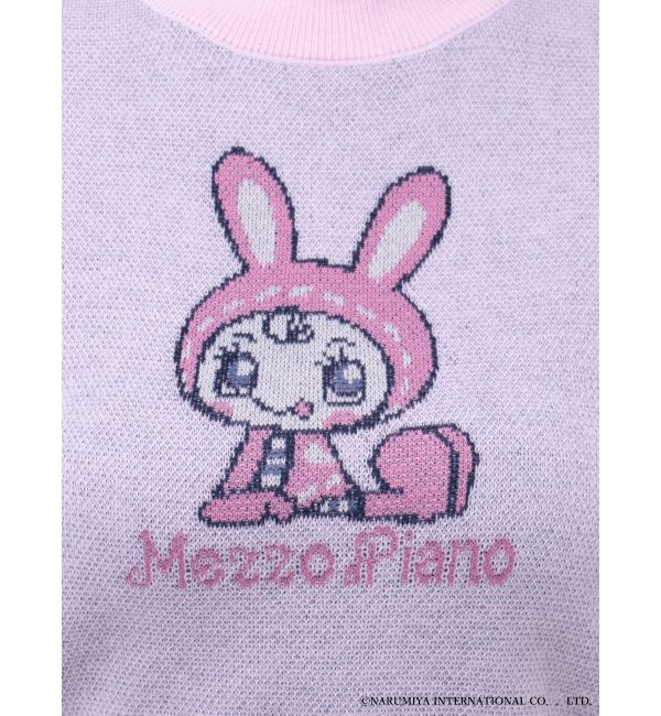 MERCURYDUO「【メゾピアノジュニアコラボ】 ベリエちゃんジャカードニット」|ニット・セーター|