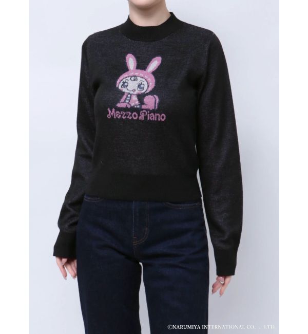 MERCURYDUO「【メゾピアノジュニアコラボ】 ベリエちゃんジャカードニット」|ニット・セーター|