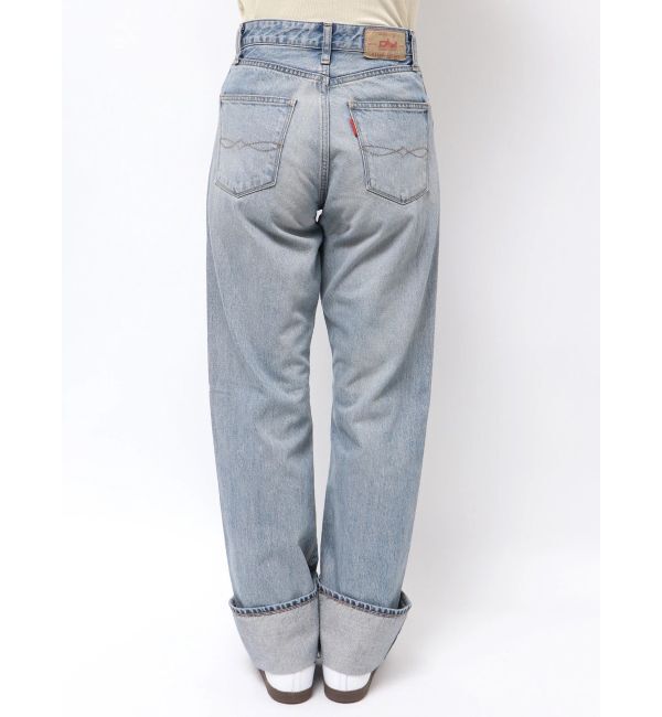 Ungrid「ハイウエストロールアップスリムデニム」|デニム|