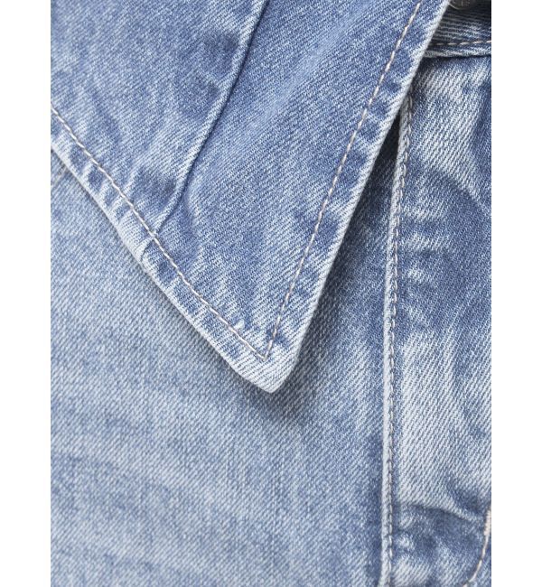 EVRIS「ウエストデザインロングスリットデニムスカート」|スカート|