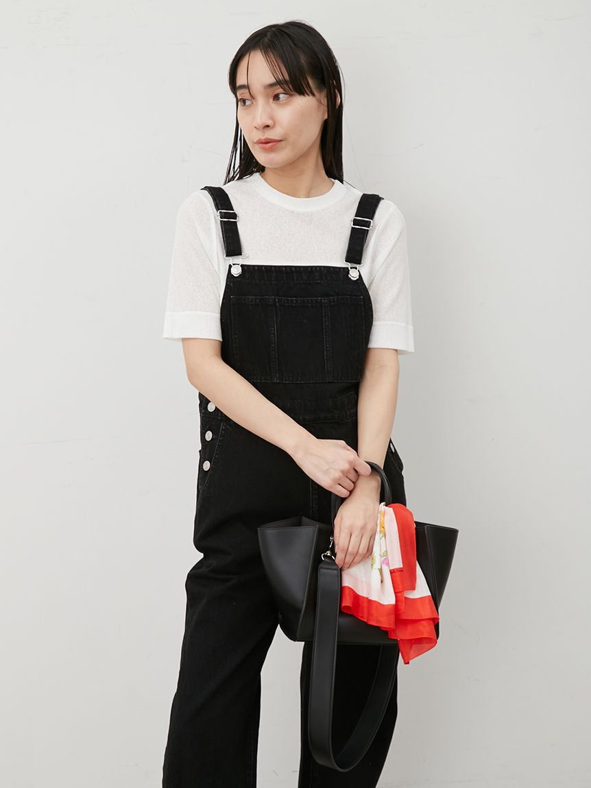 Mila Owen「デニムオーバーオール」|デニム|