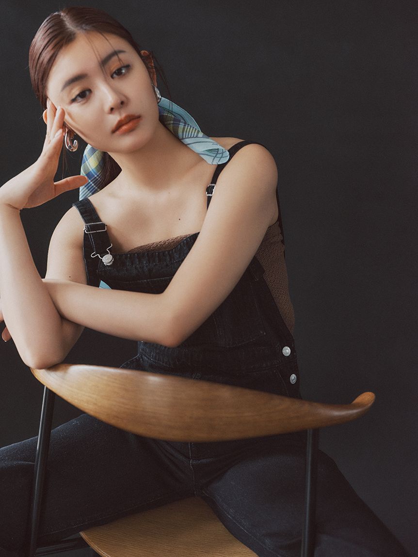 Mila Owen「デニムオーバーオール」|デニム|