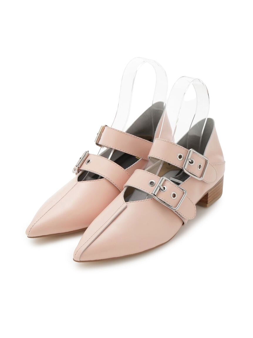 FURFUR「【WEB限定カラー】ダブルストラップバブーシュ」|パンプス|PNK