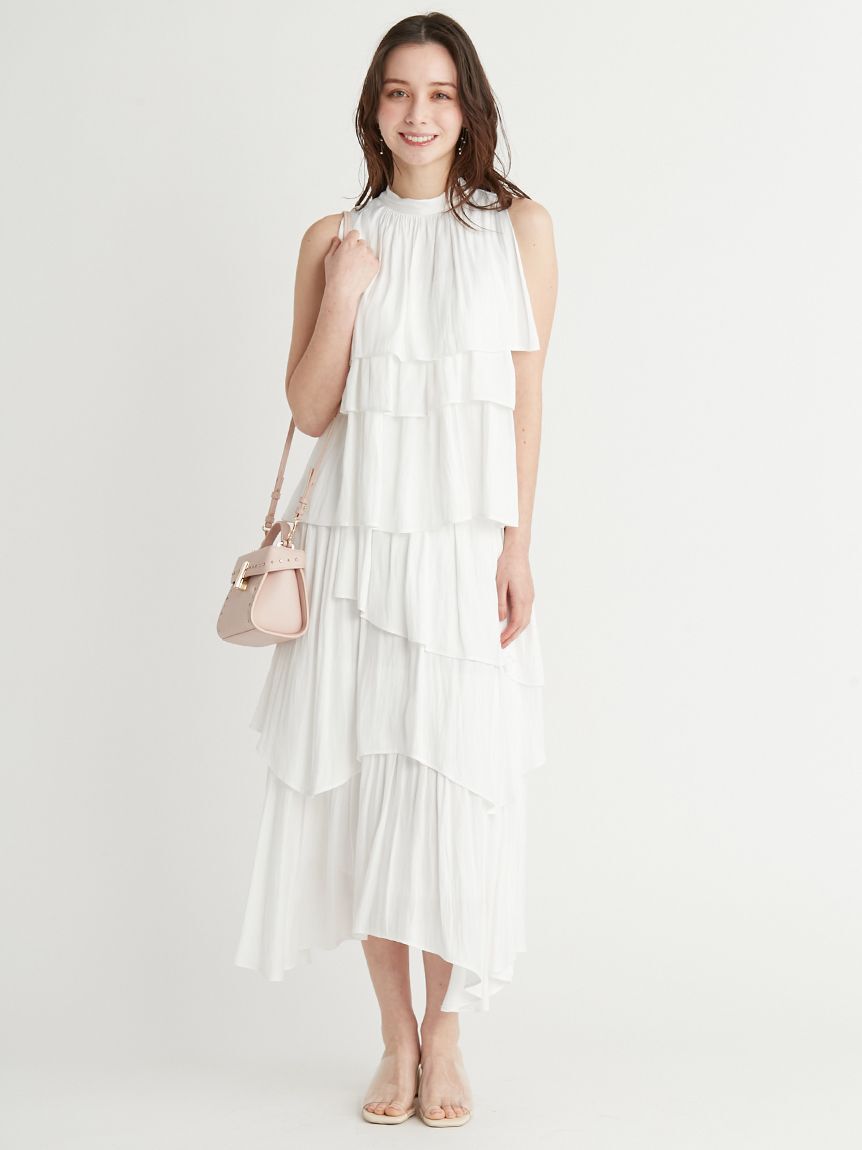 CELFORD「アシンメトリーティアードスカート」|スカート|