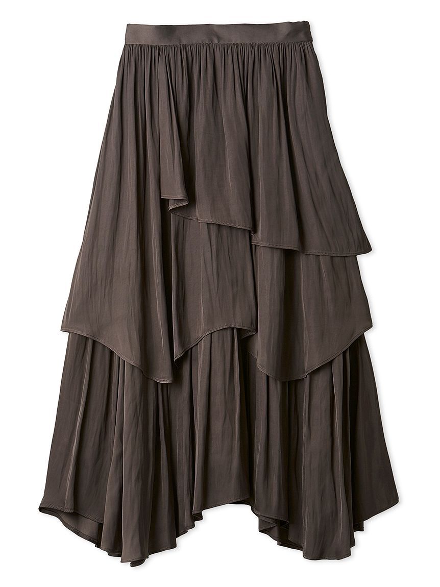 CELFORD「アシンメトリーティアードスカート」|スカート|