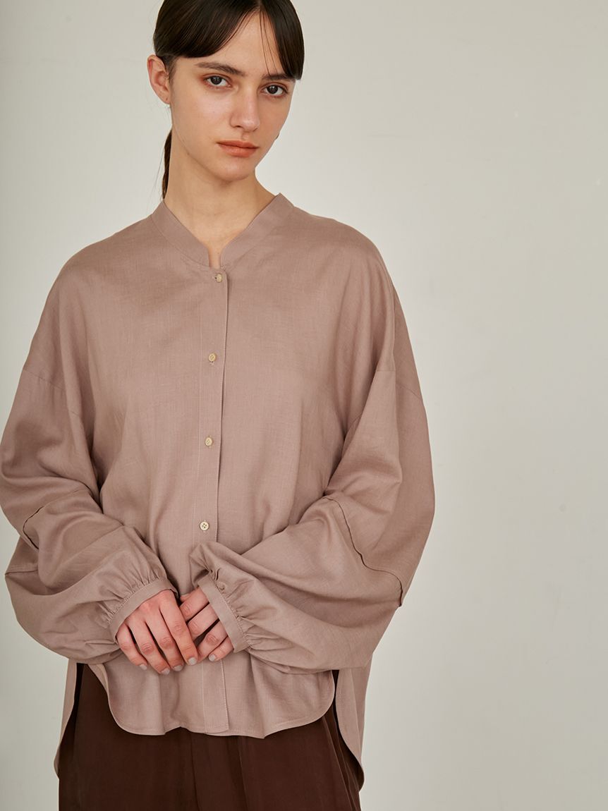 styling/「ワイドスリーブリネンシャツ」|シャツ・ブラウス|MOC