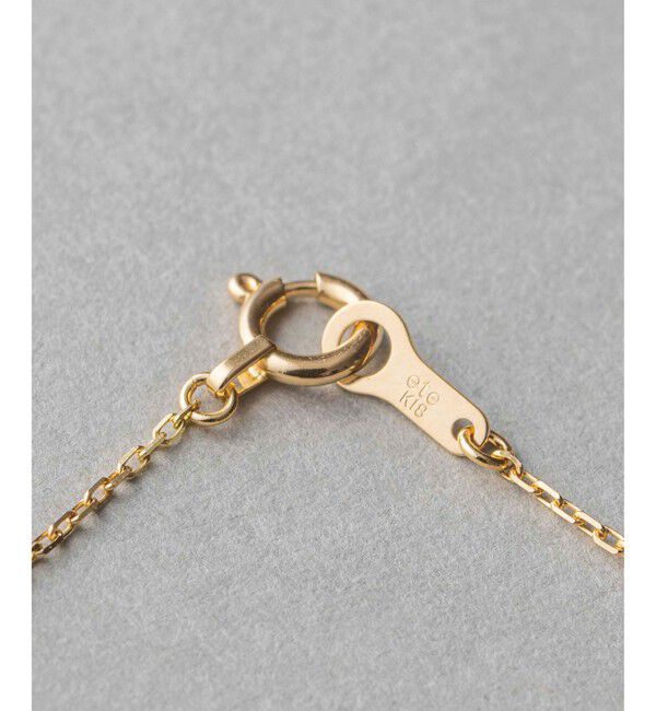 ete「K18 ダイヤモンド 0.2ct ネックレス「ブライト」」|ネックレス|