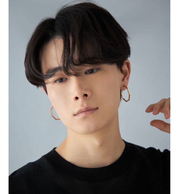 Jouete「[プッシュイヤリング] オクタゴン」|イヤリング|