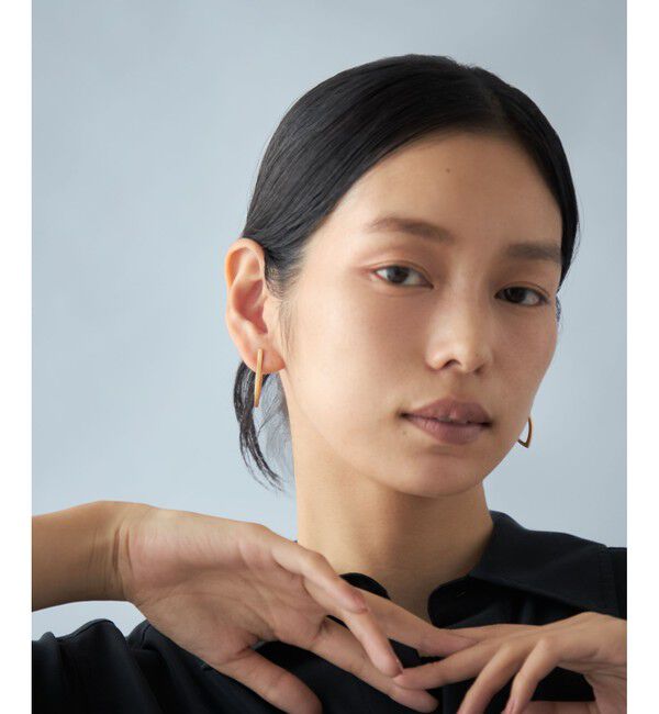 Jouete「[プッシュイヤリング] リーフ」|イヤリング|