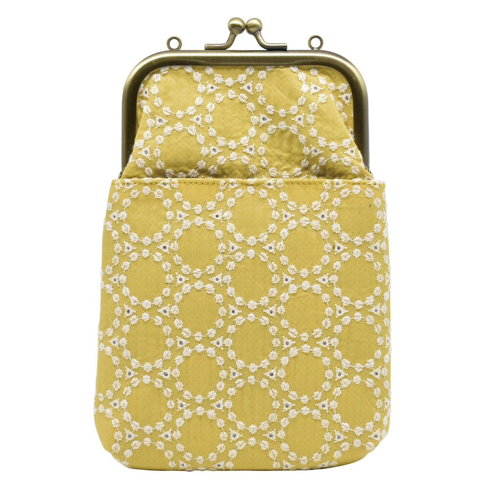 BACKYARD FAMILY「がま口 スマホ ポシェット 通販 スマホショルダー 2WAY ショルダーバッグ ミニショルダー」|ショルダー・メッセンジャー|イエロー1
