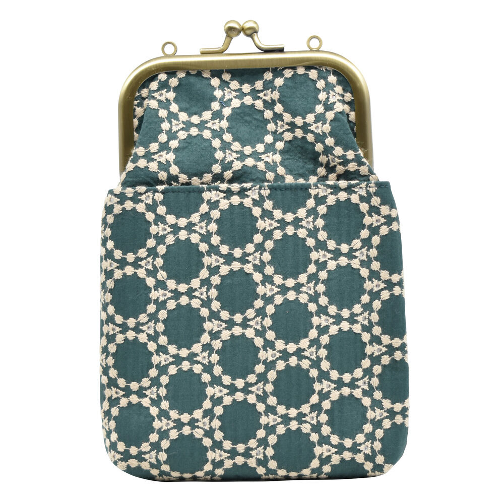 BACKYARD FAMILY「がま口 スマホ ポシェット 通販 スマホショルダー 2WAY ショルダーバッグ ミニショルダー」|ショルダー・メッセンジャー|グリーン1