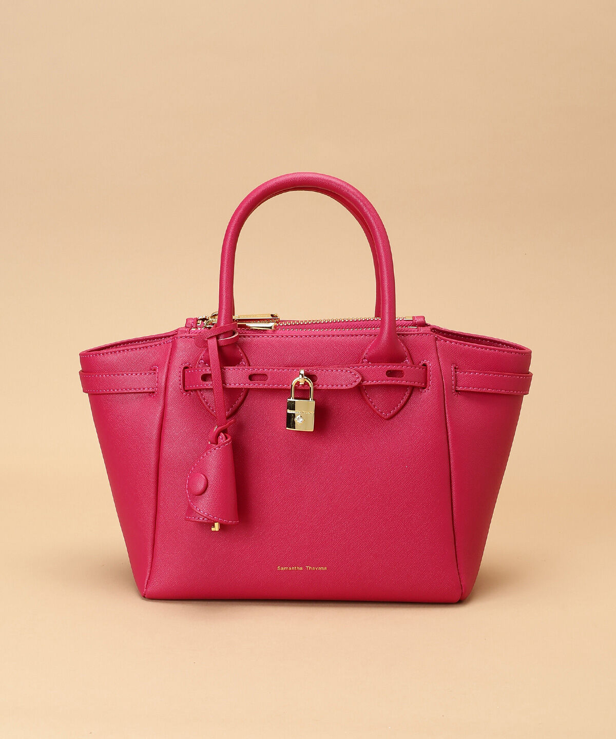 Samantha Thavasa「ベルトデザイン サマンサアゼル 中サイズ」|ハンドバッグ|