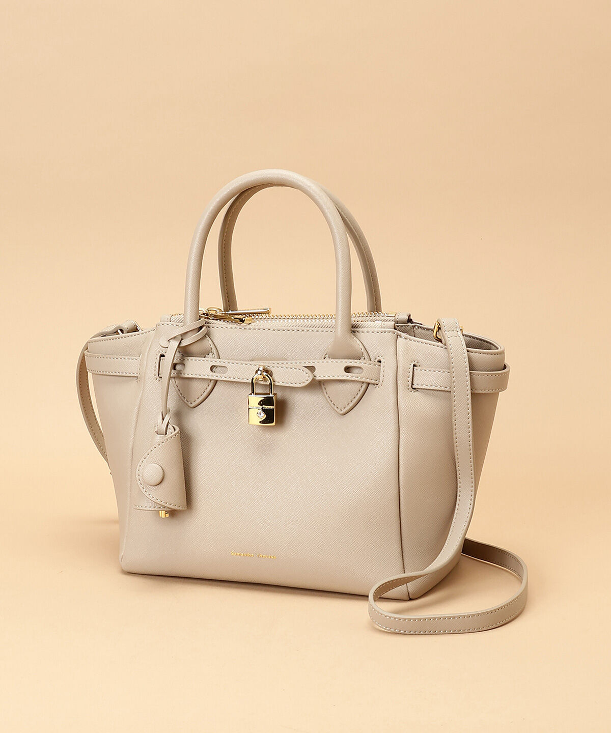 Samantha Thavasa「ベルトデザイン サマンサアゼル 中サイズ」|ハンドバッグ|