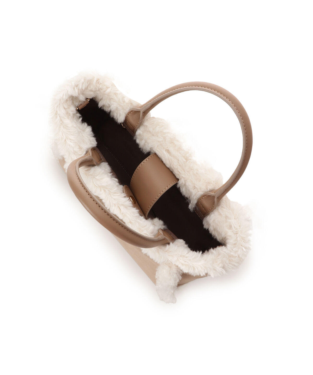 Samantha Thavasa「スウェード調ボアハンドバッグ」|ハンドバッグ|