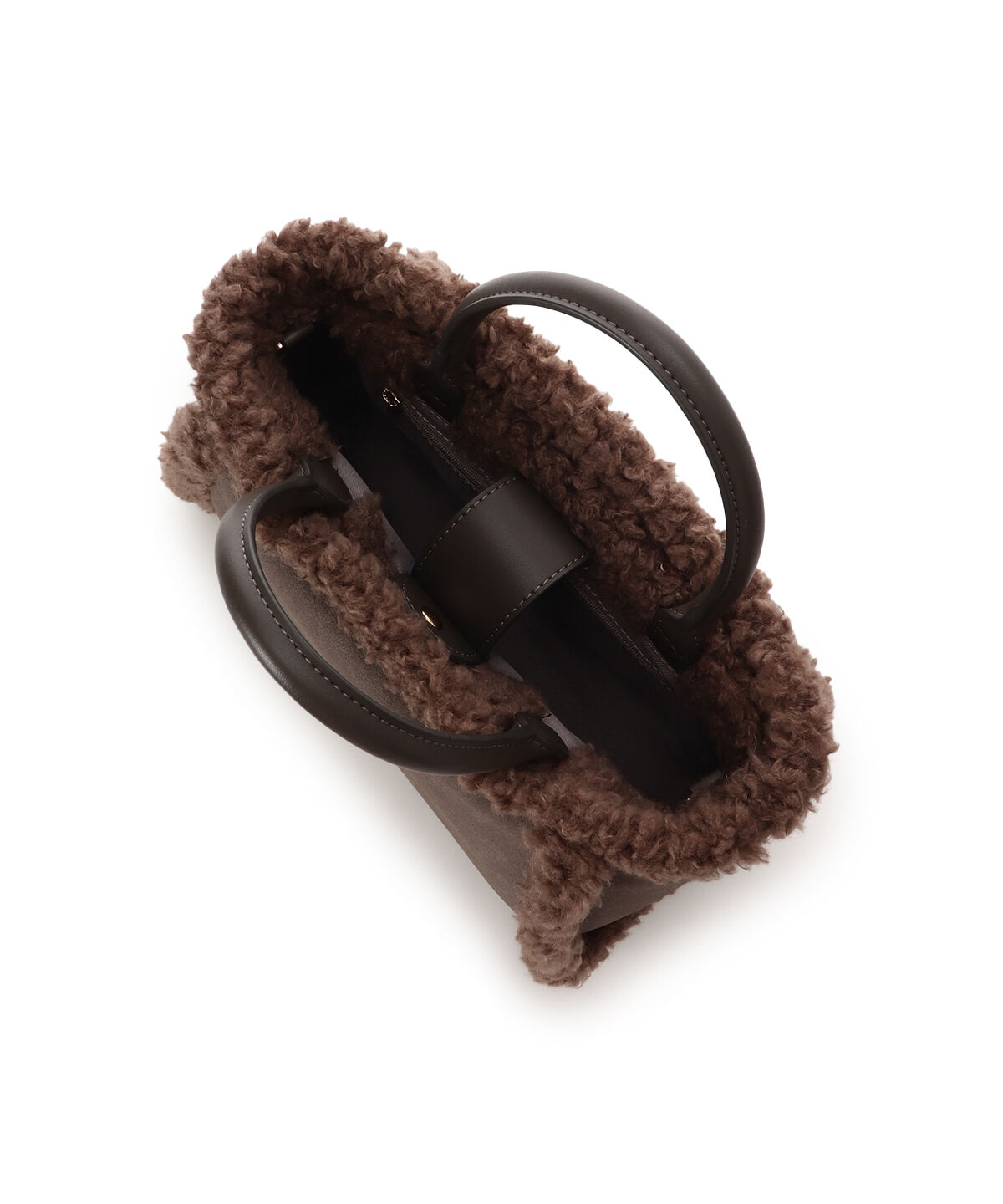 Samantha Thavasa「スウェード調ボアハンドバッグ」|ハンドバッグ|