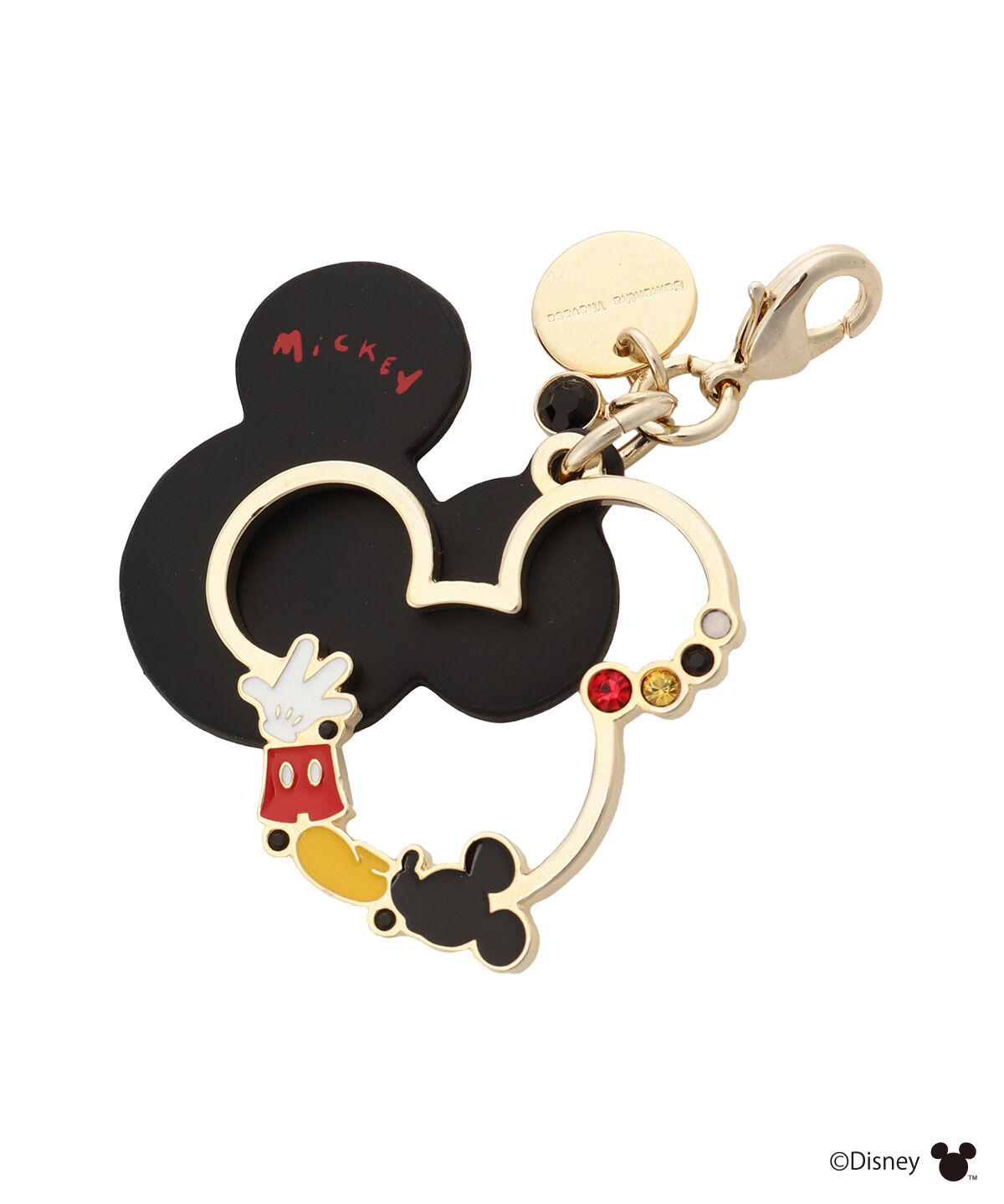 Samantha Thavasa「「ミッキー」コレクション ファスナーチャーム」|チャーム・キーホルダー|