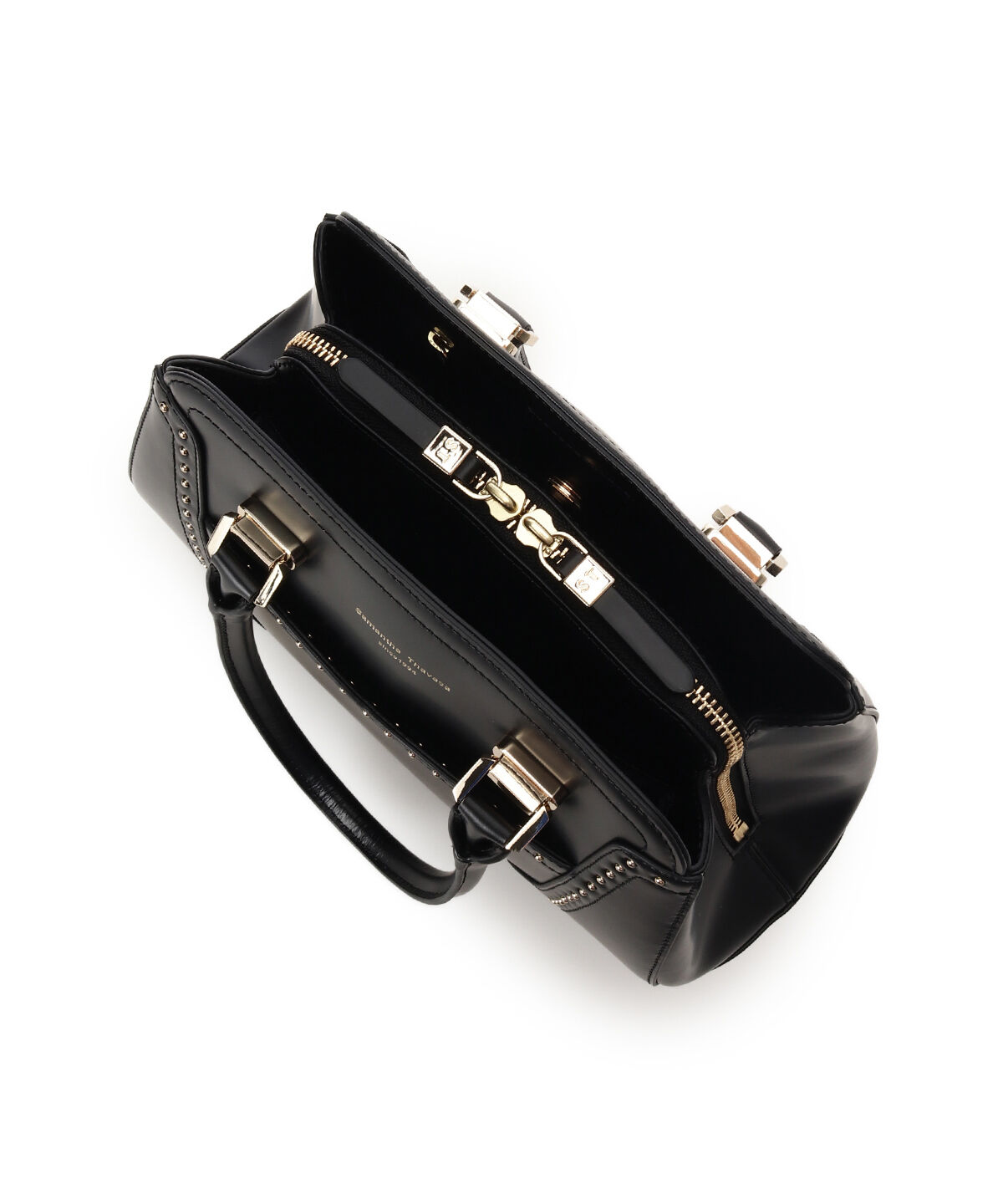 Samantha Thavasa「スタッズレザーハンドバッグ」|ハンドバッグ|