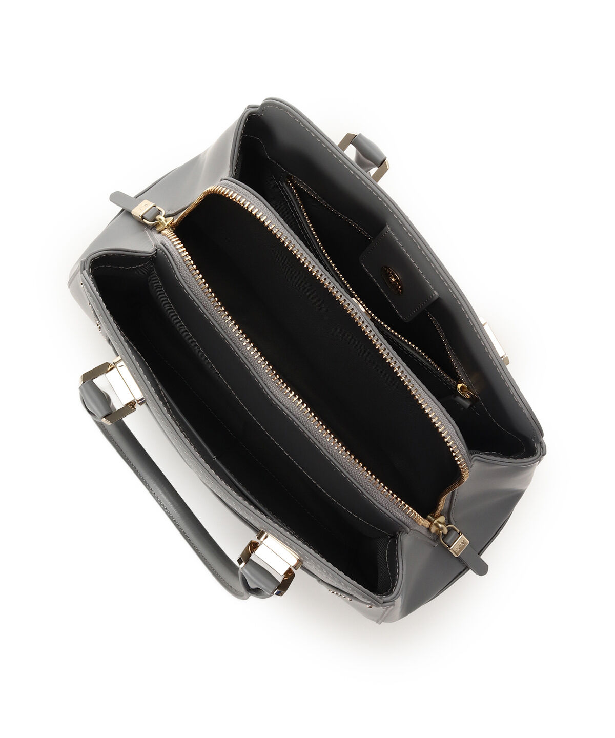 Samantha Thavasa「スタッズレザーハンドバッグ」|ハンドバッグ|