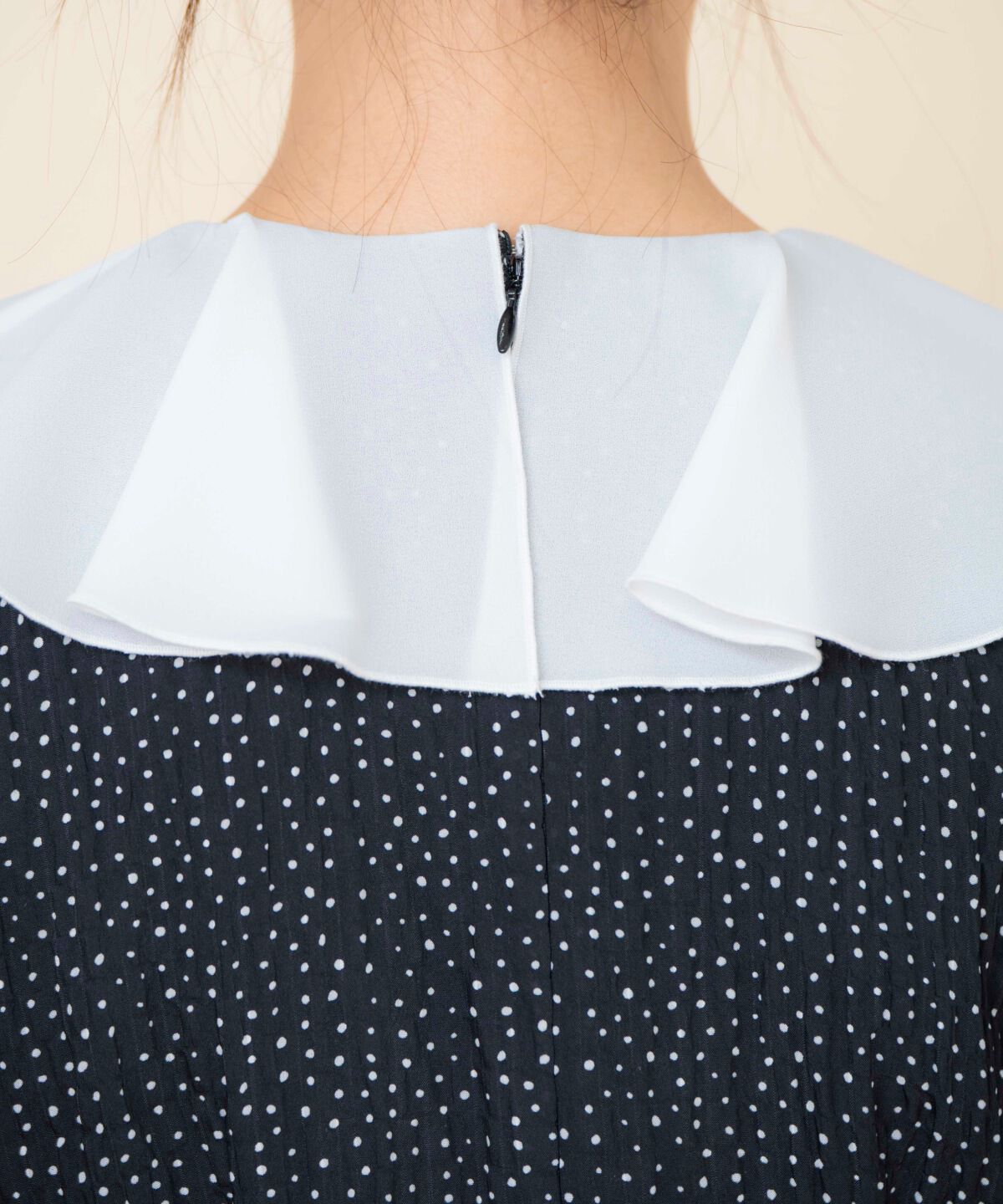 REDYAZEL「フリルカラードットワンピース」|ワンピース|