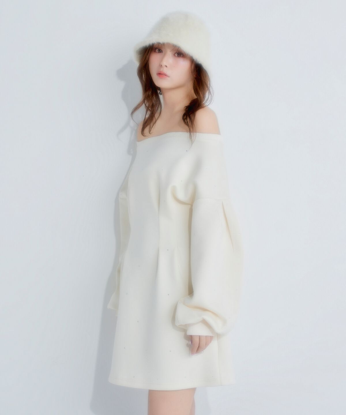 REDYAZEL「ラインストーンミニワンピース」|ワンピース|