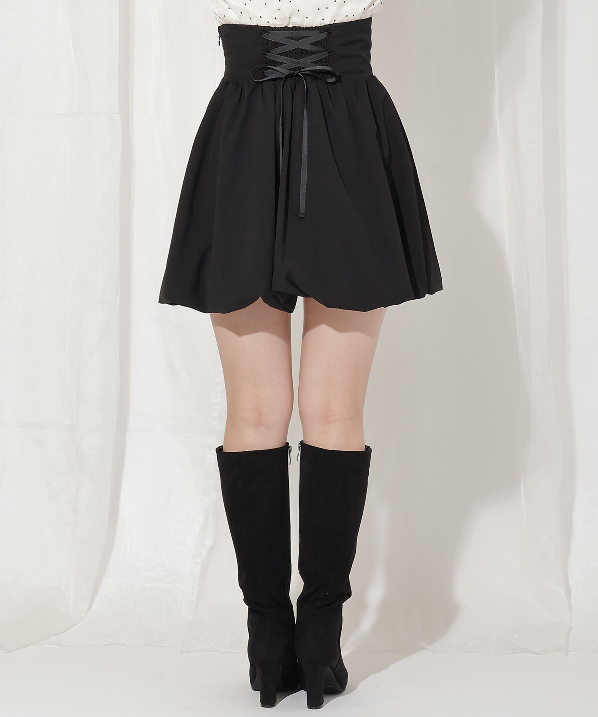 WILLSELECTION「ミニバルーンスカート」|フレア|