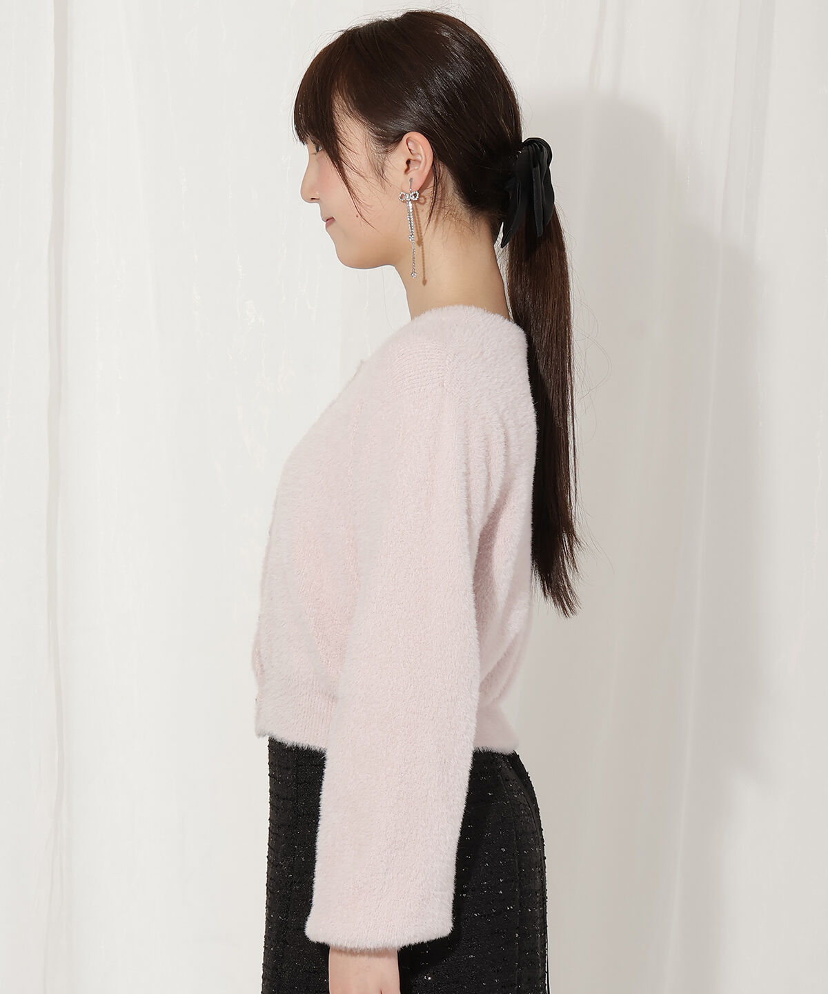 WILLSELECTION「アソートボタンフェザーカーディガン」|カーディガン|