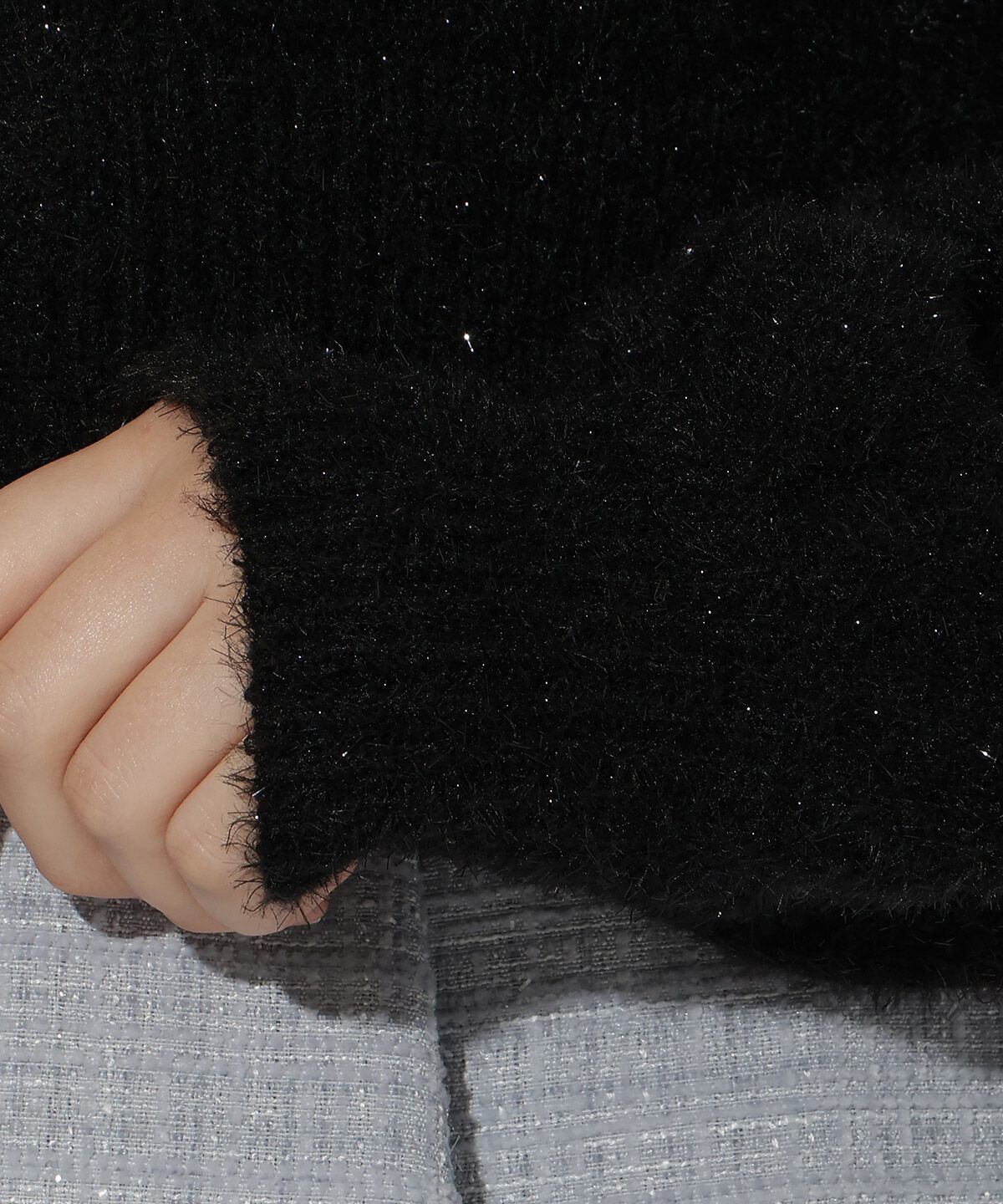 WILLSELECTION「パールボタンラメカーディガン」|カーディガン|