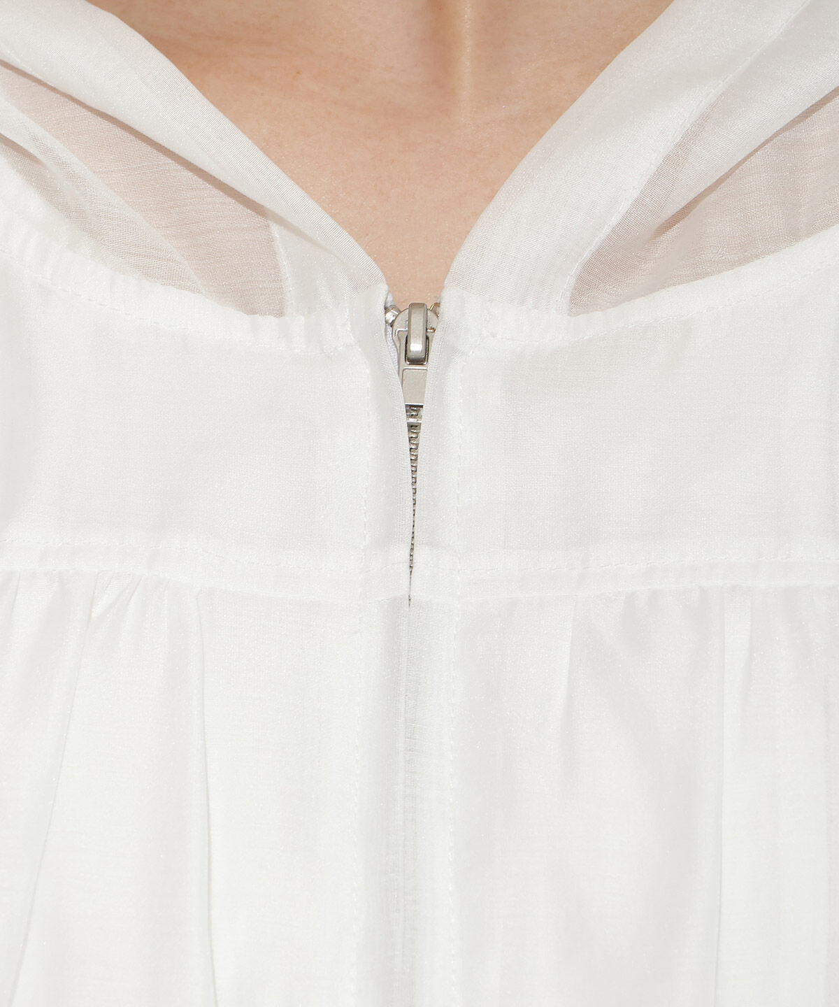 WILLSELECTION「キャンディスリーブシアーパーカー」|ブルゾン・スタジャン|