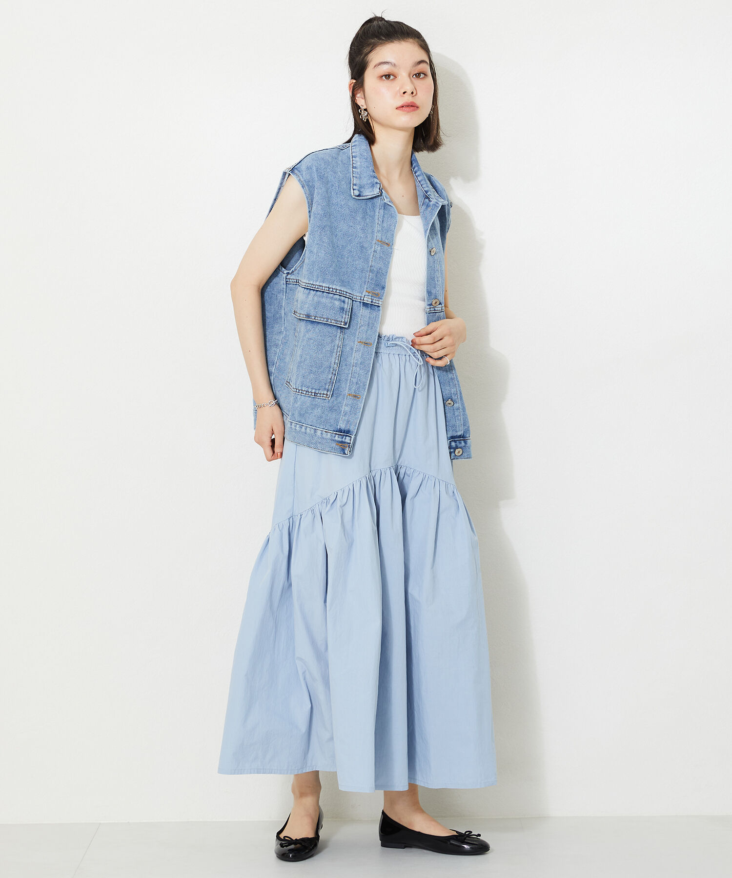 ORiental TRaffic「【 WEB限定 /累計7万足突破】 バレエシューズ /R-4006 パンプス フラット 厚手クッション エナメル」|パンプス|