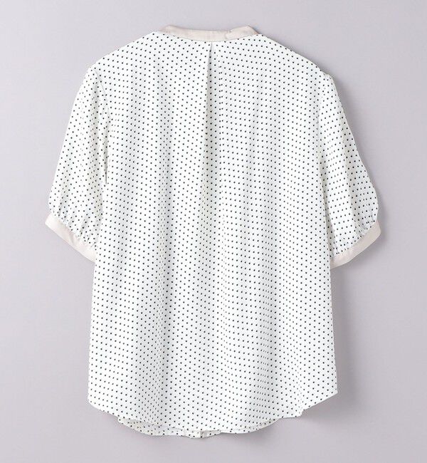 UNITED ARROWS「バイカラーパイピング ショートスリーブ ブラウス」|シャツ・ブラウス|