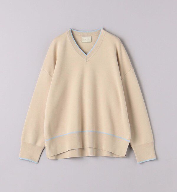 UNITED ARROWS「スムース Vネックニット」|ニット・セーター|