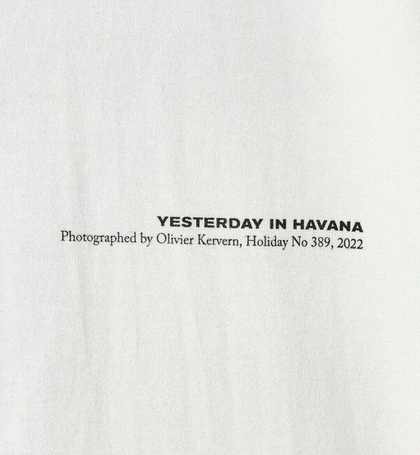 UNITED ARROWS「【別注】＜HOLIDAY BOILEAU＞YESTERDAY Tシャツ」|Tシャツ・カットソー|