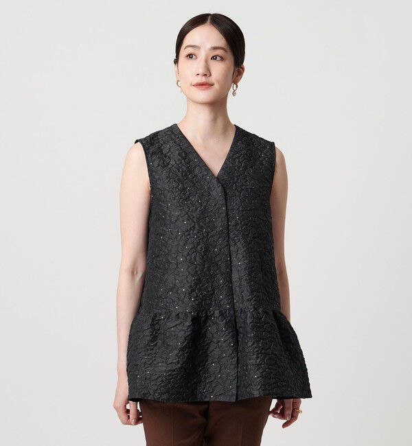 UNITED ARROWS「ジャガード ベスト」|ベスト・ジレ|