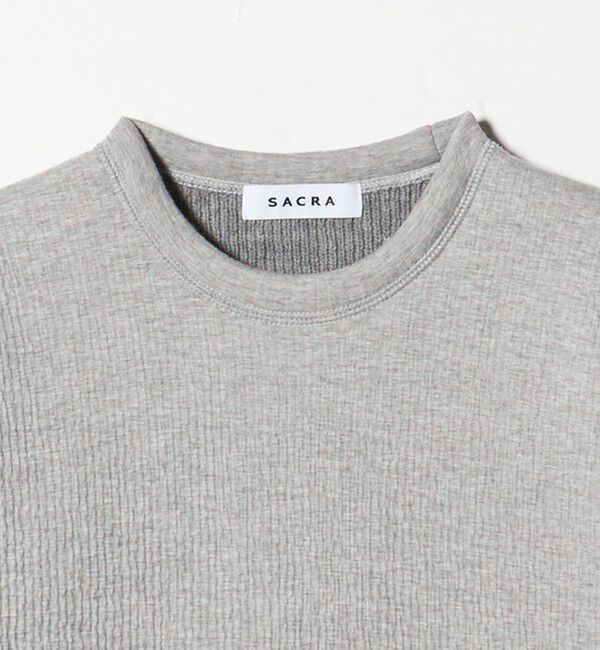 UNITED ARROWS「＜SACRA＞サーマル プルオーバー」|Tシャツ・カットソー|