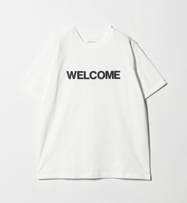 UNITED ARROWS「＜Personal Effects＞WELCOME Tシャツ」|Tシャツ・カットソー|WHITE