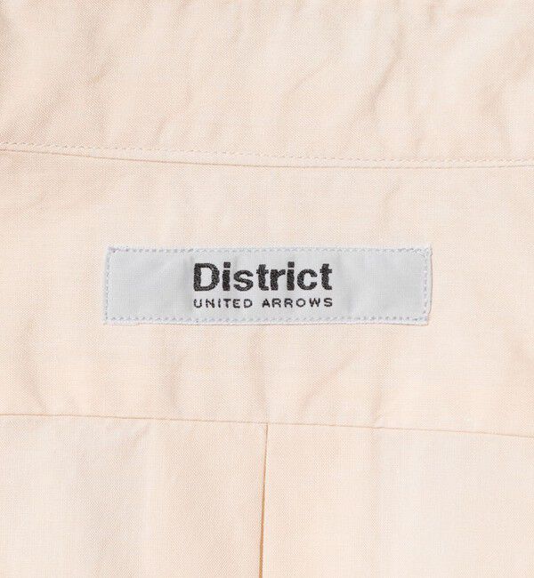 UNITED ARROWS「＜District＞ブロード ボタンダウンシャツ」|シャツ・ブラウス|