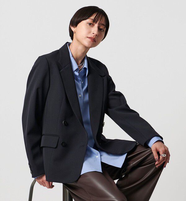 UNITED ARROWS「【別注】＜TICCA＞テーラード ジャケット」|テーラードジャケット|NAVY