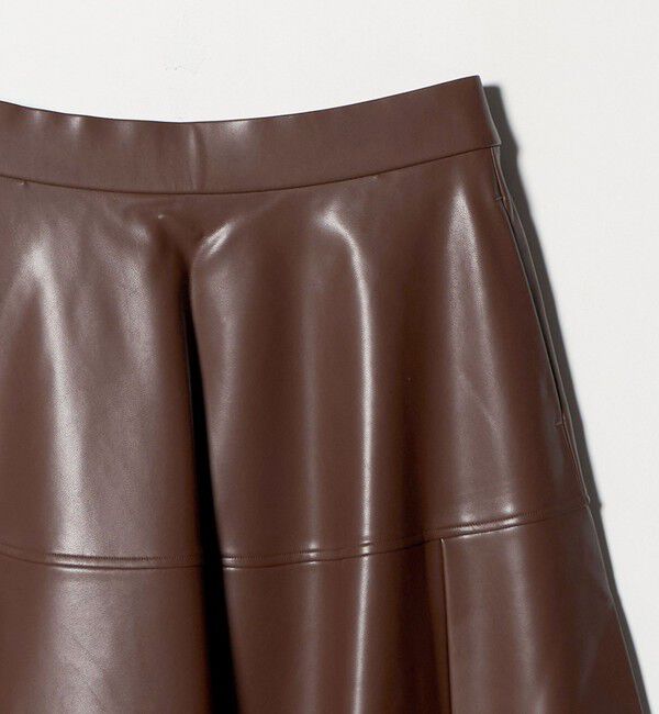 UNITED ARROWS「＜Marilyn Moon＞レザー ライク サーキュラー スカート」|スカート|