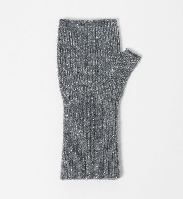 UNITED ARROWS「ラメニット フィンガーレスグローブ」|手袋|