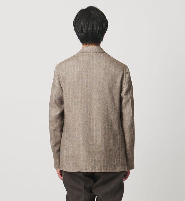 UNITED ARROWS「ストライプ 2ボタン テーラードジャケット T-MODEL」|テーラードジャケット|