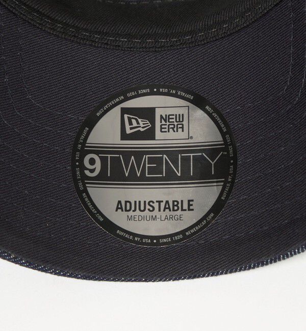 UNITED ARROWS green label relaxing「【別注】＜NEW ERA＞9TWENTY デニム LA  ネイビー キャップ」|キャップ・キャスケット|