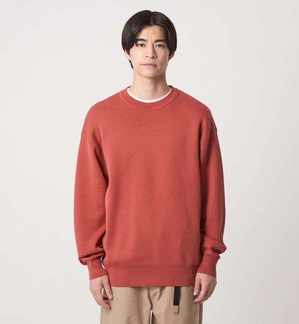 UNITED ARROWS green label relaxing「コットン スウェット クルーネック ニット」|ニット・セーター|