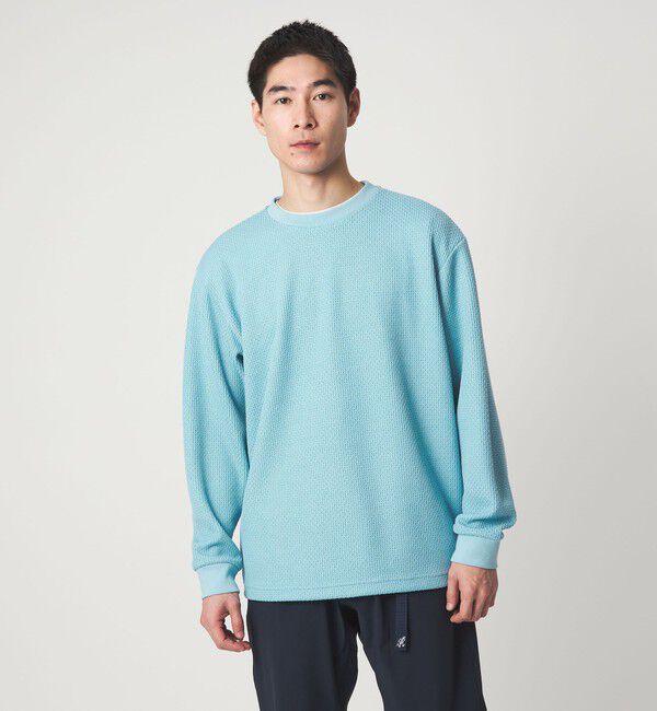 UNITED ARROWS green label relaxing「クリア ラッセル クルーネック カットソー」|Tシャツ・カットソー|LT.BLUE