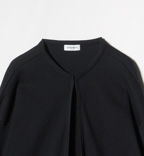 ATTISESSION「＜ATTISESSION＞ビッグ サーマル トップス」|Tシャツ・カットソー|