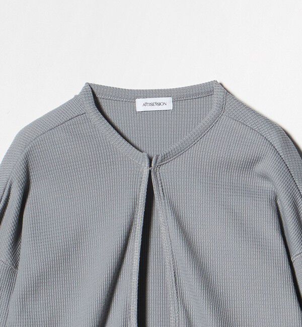 ATTISESSION「＜ATTISESSION＞ビッグ サーマル トップス」|Tシャツ・カットソー|