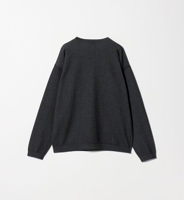 BEAUTY&YOUTH UNITED ARROWS「プレーティング フェード クルーネック ニット 抗菌・防臭機能付き」|ニット・セーター|